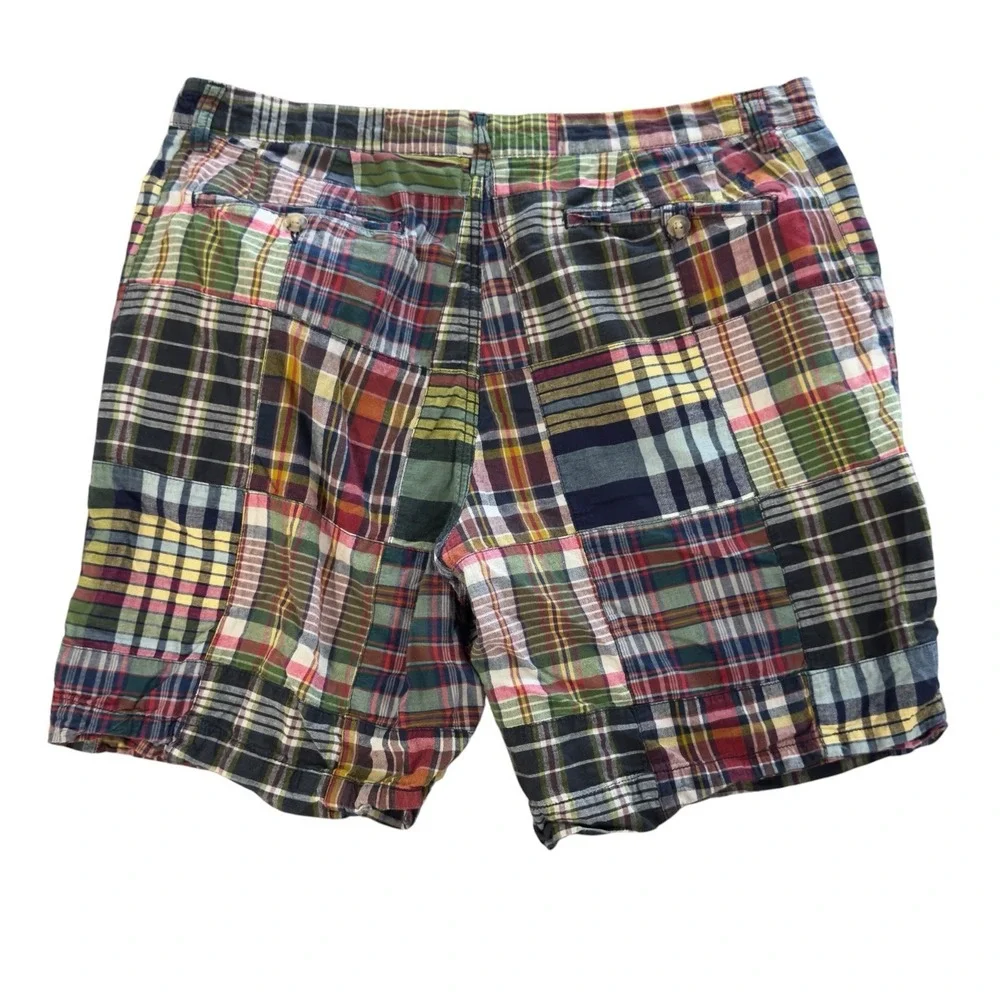 Polo Ralph Lauren Men's 33 Classic Indian Madras Plaid Patchwork 9